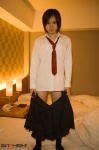 bed blouse costume fuuka_(iii) girlz_high open_clothes pleated_skirt school_uniform side-b_060 skirt rating:Safe score:0 user:nil!