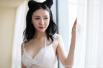 animal_ears bikini_top camisole cat_ears cleavage gu_xinyi see-through swimsuit xiuren_148 rating:Safe score:1 user:nil!