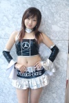 campaign_girl cosplay croptop halter_top midriff miniskirt natsu_suzune race_queen skirt tubetop vinyl rating:Safe score:1 user:nil!