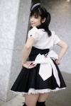 apron beret blouse corset cosplay kaieda_kae maid maid_in_angels maid_uniform miniskirt skirt thighhighs zettai_ryouiki rating:Safe score:1 user:nil!