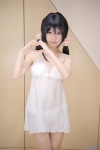 <3 chemise cosplay lingerie love_live!_school_idol_project pantyhose sheer_legwear twintails yazawa_niko yuria_(ii) rating:Safe score:1 user:nil!
