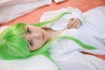 bed cc coa code_geass cosplay dress_shirt green_hair rating:Safe score:0 user:nil!