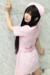akiyama_mio cosplay kneesocks k-on! narihara_riku nurse nurse_cap nurse_uniform twintails rating:Safe score:0 user:nil!