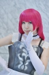 choker cosplay dress elbow_gloves gloves mochizuki_mai red_hair tagme_character tagme_series rating:Safe score:0 user:nil!