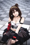 choker cleavage corset cosplay croptop kohinata_kurumi miniskirt one_kneehigh single_thighhigh skirt strap_slip suzumiya_haruhi suzumiya_haruhi_no_yuuutsu thighhighs rating:Safe score:0 user:nil!