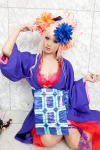 beads bra cleavage cosplay flowers furumiya_sui garter kimono macross macross_frontier pink_hair sheryl_nome tassels rating:Safe score:0 user:pixymisa