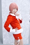 cosplay hoodie original pink_hair reco santa_costume shorts rating:Safe score:1 user:nil!