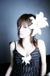 cleavage dress flower ns_eyes_387 shaku_yumiko rating:Safe score:1 user:nil!