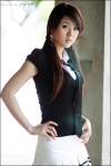 blouse costume hwang_mi_hee miniskirt pleated_skirt school_uniform skirt tie twintails rating:Safe score:2 user:nil!