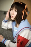 armband cosplay hairband hair_ribbons sailor_uniform school_uniform suzumiya_haruhi suzumiya_haruhi_no_yuuutsu yaya rating:Safe score:0 user:nil!