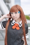 blouse cosplay hana_(ii) ibara_kinuko orange_hair school_uniform zone-00 rating:Safe score:0 user:nil!