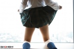 blouse costume girlz_high kneesocks pleated_skirt school_uniform side-b_063 skirt skirt_lift yui_(ii) rating:Safe score:0 user:nil!