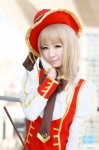 blonde_hair blouse cosplay cowboy_hat gloves makise_anji tagme_character tagme_series vest rating:Safe score:1 user:nil!