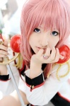 cosplay pink_hair revolutionary_girl_utena saya sword tenjou_utena uniform rating:Safe score:0 user:nil!
