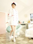 costume kawamura_yuki nurse nurse_cap nurse_uniform pantyhose rating:Safe score:3 user:nil!