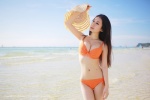 bai_siyi bikini cleavage side-tie_bikini straw_hat swimsuit xiuren_028 rating:Safe score:0 user:nil!