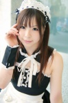 apron cosplay hairband katou_mari kore_ga_watashi_no_goshujin-sama maid maid_uniform sawatari_mitsuki wristband rating:Safe score:1 user:nil!