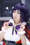 blouse capelet cosplay jumper kouri love_live!_school_idol_project purple_hair toujou_nozomi twintails rating:Safe score:0 user:nil!