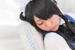 apron blouse bowtie cosplay hairband jumper maid maid_uniform original sumika rating:Safe score:0 user:pixymisa