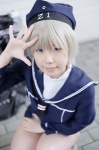 beret cosplay kantai_collection reco sailor_dress white_hair z1_leberecht_maass_(kantai_collection) rating:Safe score:0 user:nil!
