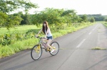 aizawa_rina bicycle denim shorts tank_top wpb_126 rating:Safe score:1 user:nil!
