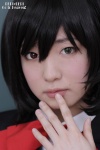 another blazer blouse bowtie cosplay heterochromia misaki_mei natsuki_(iii) rating:Safe score:0 user:pixymisa