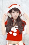 a-nyan cosplay miniskirt santa_costume shawl skirt tagme_character tagme_series twintails vest rating:Safe score:0 user:nil!
