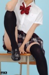aoba_chieri blouse pleated_skirt ponytail rq-star_602 school_uniform skirt thighhighs zettai_ryouiki rating:Safe score:3 user:nil!
