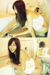 apron bathroom bathtub bikini_bottom real_face sugimoto_yumi swimsuit rating:Safe score:0 user:nil!