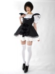 apron costume moe-boo namada thighhighs waitress waitress_uniform zettai_ryouiki rating:Safe score:2 user:nil!