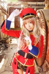 band_uniform blazer chaps cosplay gloves hat macross macross_frontier microphone multi-colored_hair sachi_budou sheryl_nome shorts rating:Safe score:0 user:nil!