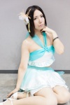 bracelet cosplay halter_top headdress hotori matsui_jurina_(cosplay) miniskirt pantyhose sheer_legwear ske48 skirt tiered_skirt rating:Safe score:0 user:pixymisa