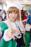 blonde_hair bonnet cosplay dress richi rozen_maiden suiseiseki tiered_skirt vest rating:Safe score:0 user:pixymisa