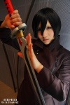 blood+ cosplay jacket ondine otonashi_saya red_eyes sword rating:Safe score:0 user:pixymisa