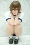 buruma cosplay durarara!! gym_uniform orihara_kururi pantyhose sasa shorts socks tshirt rating:Safe score:1 user:nil!