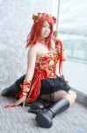 boots corset cosplay love_live!_school_idol_project miniskirt nishikino_maki skirt tatsuki_(iii) twin_buns rating:Safe score:0 user:nil!