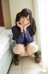 bed blazer blouse cosplay kneesocks k-on! nakano_azusa panties pleated_skirt rinrin_sutairu school_uniform skirt tsukihana_rin twintails rating:Safe score:0 user:nil!