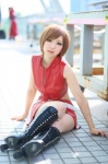 boots cosplay croptop default_costume meiko miniskirt pentama skirt vest vocaloid rating:Safe score:3 user:nil!