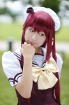 beret cosplay ibara lisianthus red_hair sailor_uniform school_uniform shuffle! rating:Safe score:0 user:nil!