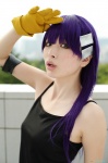 asami_uki camisole cosplay gloves hair_clips kiyal_bachika purple_hair tengen_toppa_gurren-lagann rating:Safe score:0 user:nil!