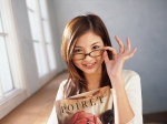 books camisole cardigan glasses looking_over_glasses nagasaki_rina windows_100_percent rating:Safe score:2 user:nil!