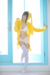 bikini_top cleavage cosplay hoodie original sakuragi_mui shorts swimsuit thighhighs wooser rating:Safe score:4 user:nil!
