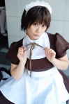apron cosplay dress hairband maid maid_uniform midori original thighhighs rating:Safe score:1 user:nil!
