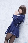 anegasaki_nene black_legwear cosplay love_plus pantyhose pleated_skirt sailor_uniform sakuya school_uniform skirt rating:Safe score:1 user:nil!