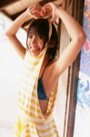 bikini_top dress minami_akina striped swimsuit rating:Safe score:0 user:nil!