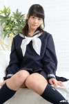 4k-star_285 agaeri_hikari bed kneesocks pleated_skirt ponytail sailor_uniform school_uniform skirt rating:Safe score:0 user:nil!