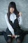 blouse cosplay garter_straps inu_boku_secret_service jumper popuri shirakiin_ririchiyo thighhighs zettai_ryouiki rating:Safe score:2 user:pixymisa