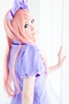 choker cosplay dress koiiro_byoutou_(vocaloid) megurine_luka nurse nurse_cap nurse_uniform pink_hair ru-ki vocaloid rating:Safe score:0 user:nil!