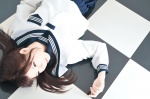 blouse cosplay katou_mari original pleated_skirt sailor_uniform scarf school_uniform skirt rating:Safe score:2 user:nil!