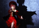another_blood boots braids cosplay demonbane gown izaki_nokoru pink_hair ruffles rating:Safe score:0 user:nil!